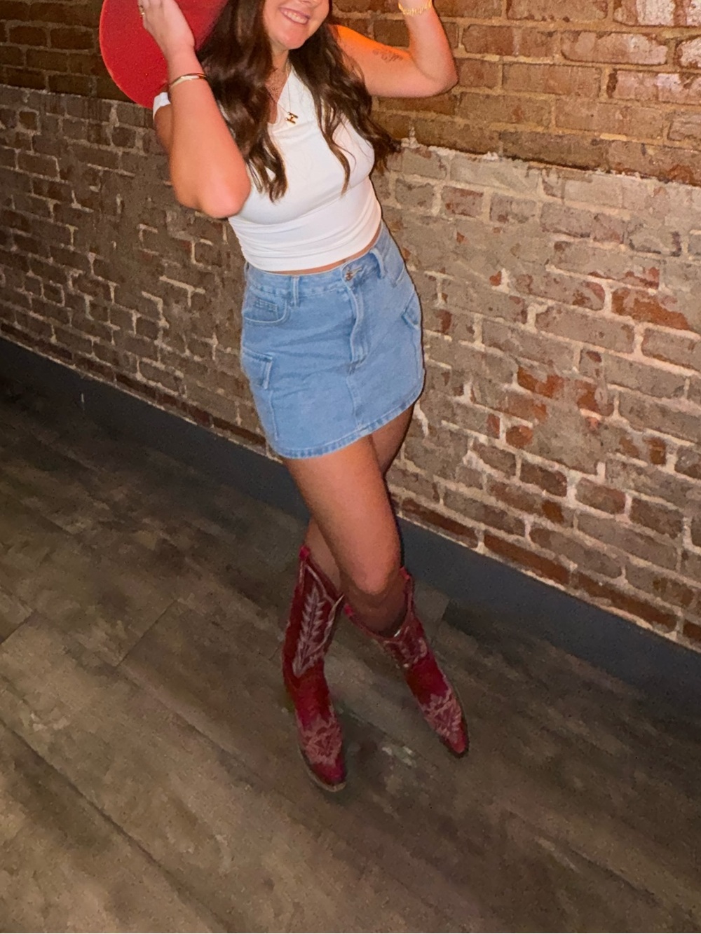 Shein Denim Mini Skirt